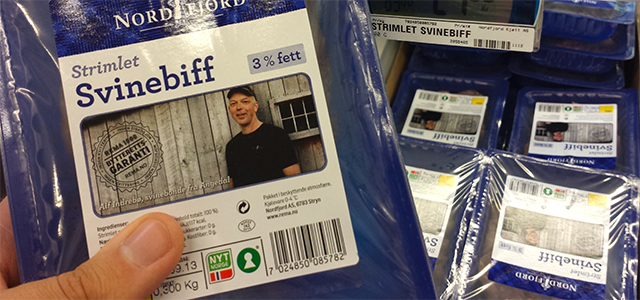 Svinebiff til cirka 85 kr kiloen er veldig rimelig.