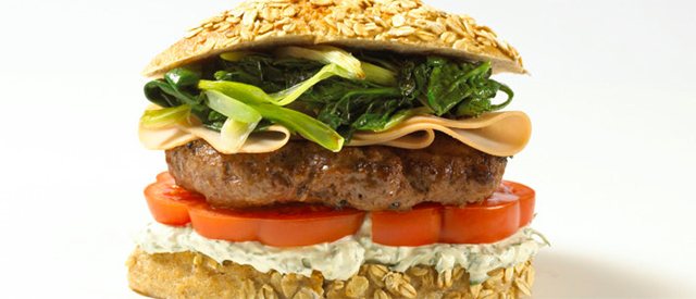 Bohemian burger burger