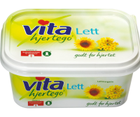 Vita hjerte go lettvariant