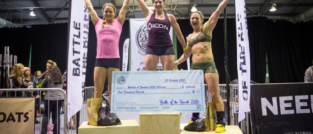 Jacqueline ble nest best på Battle of the beast i England!